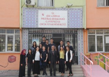 ÇOCUK ESİRGEME KURUMUNA ZİYARET