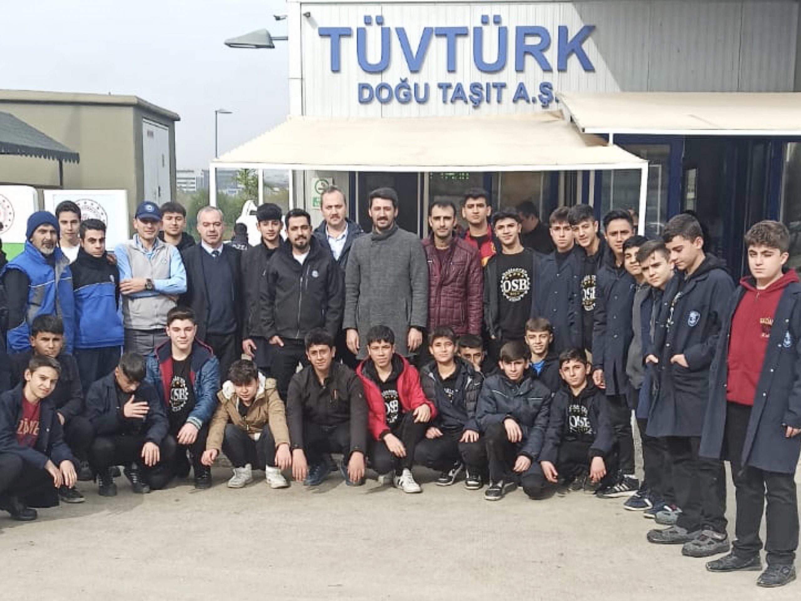 Okulumuz Motorlu Araçlar Teknolojisi Bölümünün Tüvtürk Muayene İstasyonu Gezisi