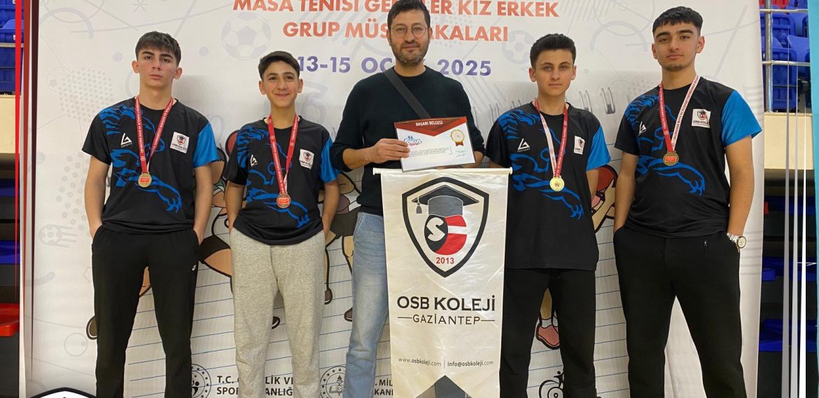 Masa Tenisi Takımımız Türkiye Finalleri’nde 🥉👏🏻