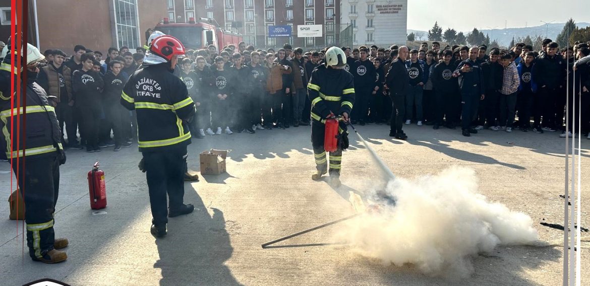 Acil Durum Tahliye ve Yangın Söndürme Tatbikatı Yapıldı.