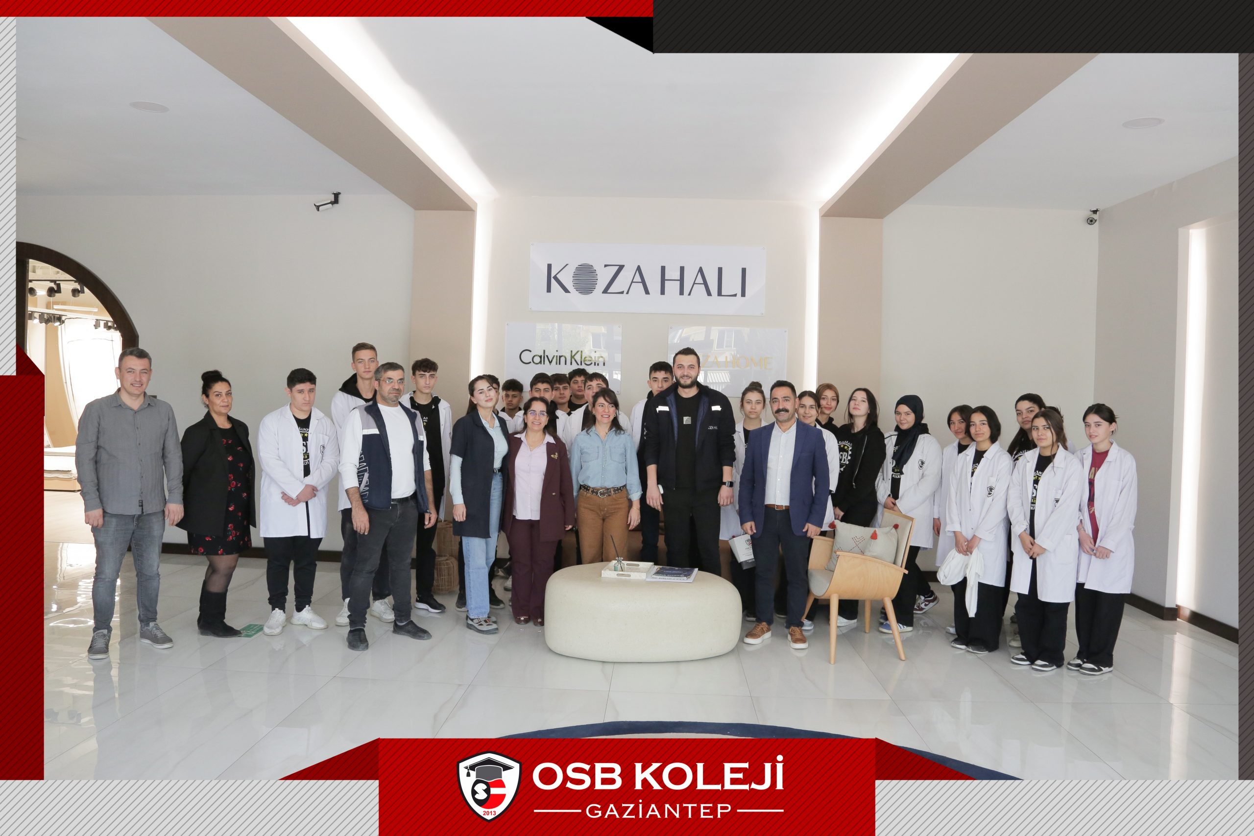 Tekstil Teknolojisi 10-C Sınıfı Öğrencilerimizle Koza Halı İşletmesini Ziyaret Ettik.